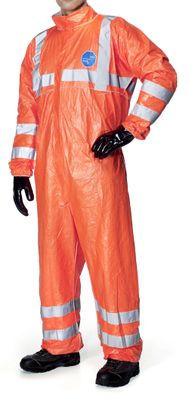 Hi-Vis Disposable Coverall (Orange)