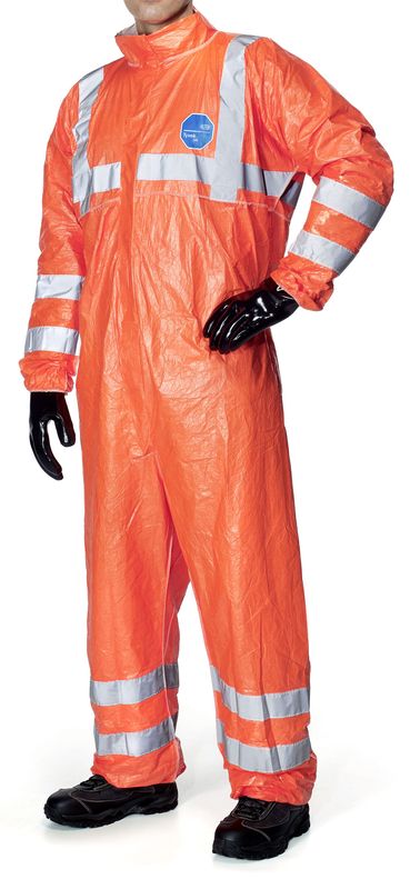 Hi-Vis Disposable Coverall (Orange)