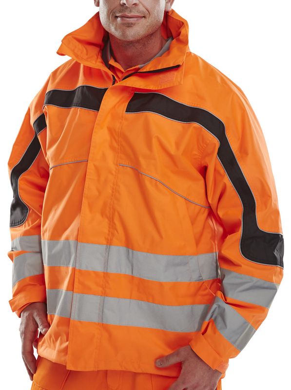 Eton Hi-Vis Breathable Jacket (Orange)