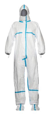 Disposable Coverall With Socks (White)