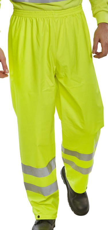 Hi-Vis PU Overtrousers (Saturn Yellow)