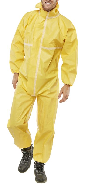 Disposable Coverall Microporous Type 3/4/5/6 (Yellow)