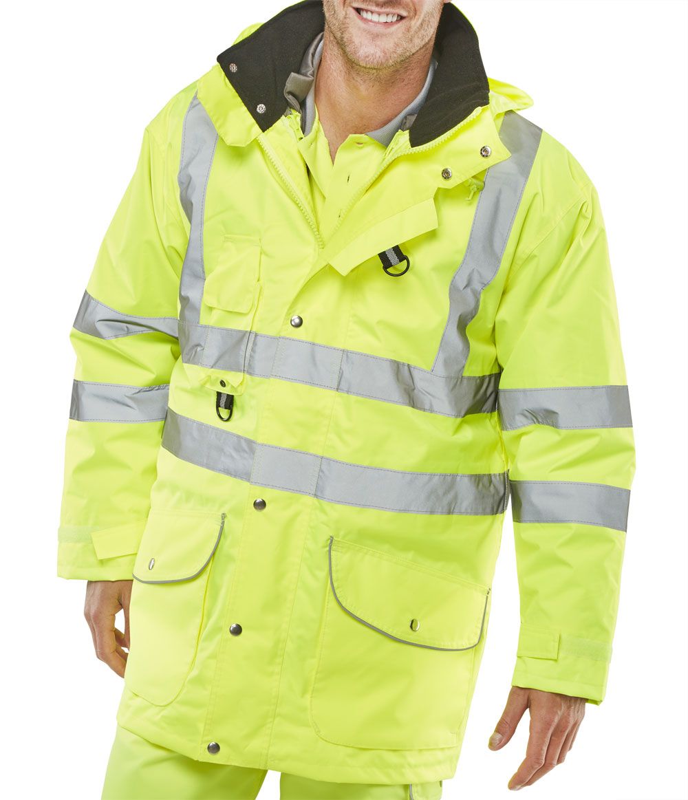 Elsener Hi-Vis 7-in-1 Jacket and Bodywarmer Waterproof  (Saturn Yellow)