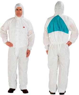 Protective Disposable Coverall (White)