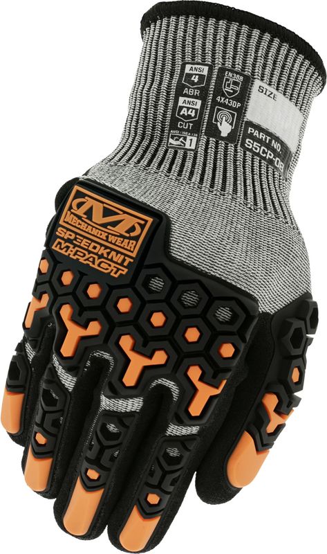 SpeedKnit M-Pact Glove (Black / Orange)
