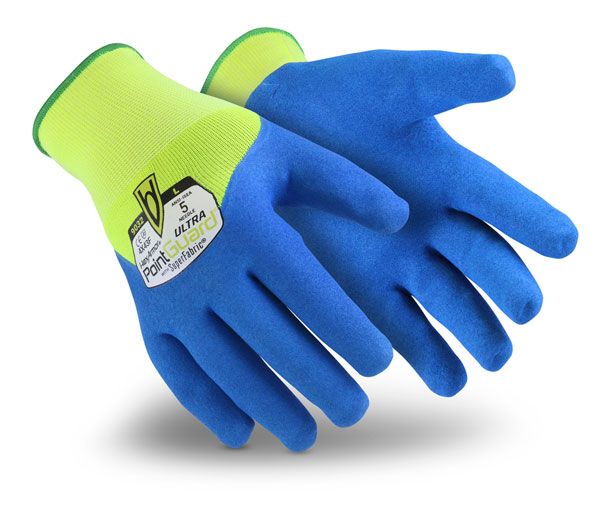 Hexarmor Pointguard Ultra Needlestick Glove  (Saturn Yellow / Royal)