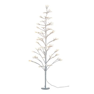 Pre Lit LED Tree with Selectable White Lights 8 Functions Indoor Outdoor Use 5 Sizes Wedding Seasonal Christmas Display