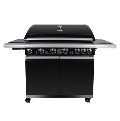 Elite 6 Burner Gas BBQ Grill (Various Colours)