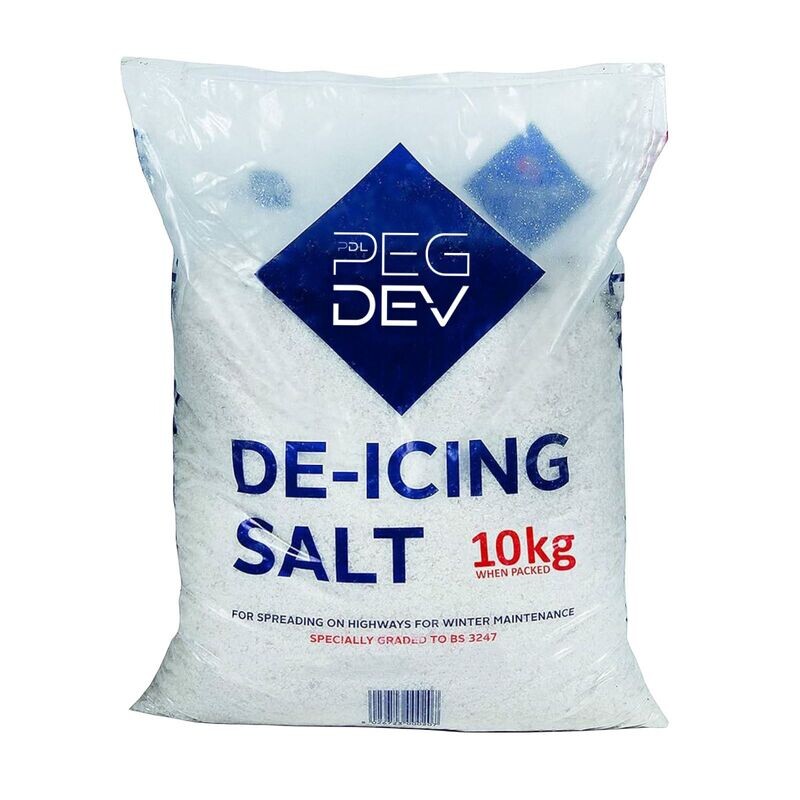 10kg Premium White De-Icing Salt
