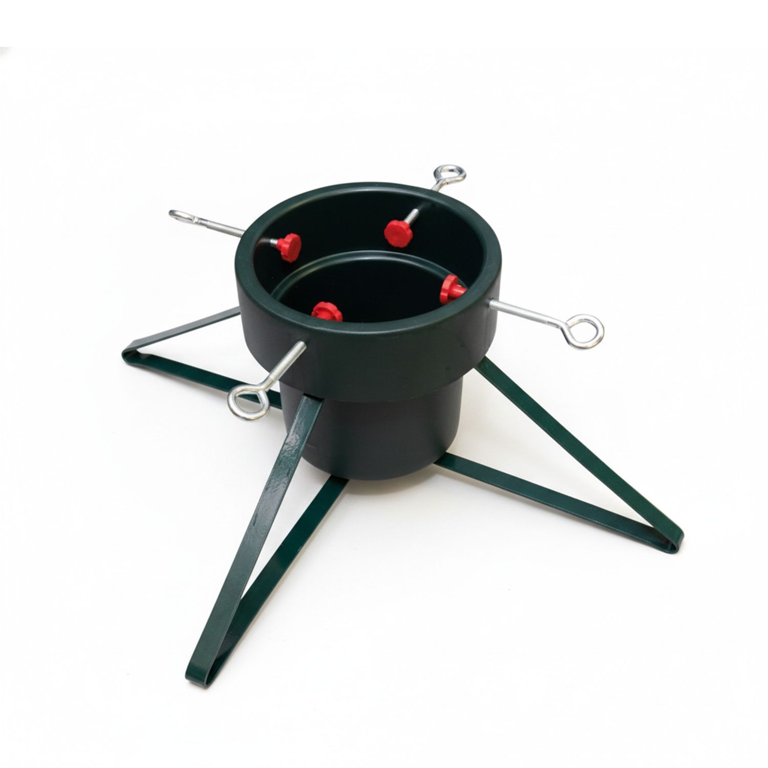 Christmas Tree Stand with 4 Legs 4 Screw Clamps and Water Tank for Real Trees Choice of 3 Sizes up to 2.8m Durable Reusable Christmas Tree Stand with 4 Legs 4 Screw Clamps and Water Tank for Real Trees Choice of 3 Sizes up to 2.8m Durable Reusable