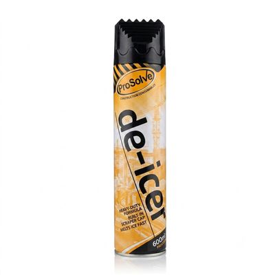 De Icer Aerosol Spray 600ml Built In Scraper Cap Fast Acting Winter Windscreen Lock Deicer