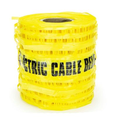 Detectable Mesh (Electric Cable) Durable Underground Service Marker (Various Sizes) Detectable Mesh (Electric Cable) Durable Underground Service Marker (Various Sizes)