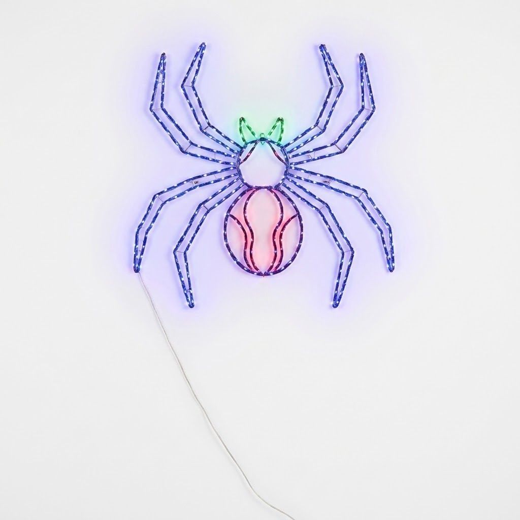 Multicolour Metal Spider Outdoor Halloween Decoration Multicolour Metal Spider Outdoor Halloween Decoration