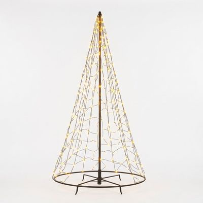Pre Lit Twinkling Christmas Tree 1.8m with Copper Gold LEDs Pre Lit Twinkling Christmas Tree 1.8m with Copper Gold LEDs