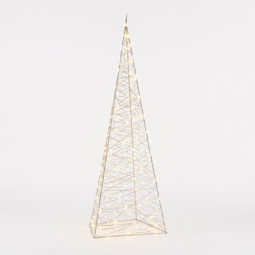 65.5cm LED Christmas Pyramid Tower Light Indoor Festive Decoration 65.5cm LED Christmas Pyramid Tower Light Indoor Festive Decoration