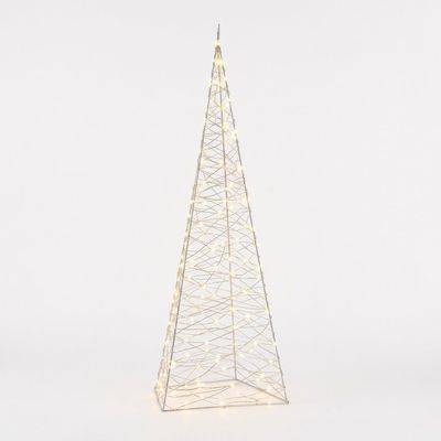 65.5cm LED Christmas Pyramid Tower Light Indoor Festive Decoration 65.5cm LED Christmas Pyramid Tower Light Indoor Festive Decoration