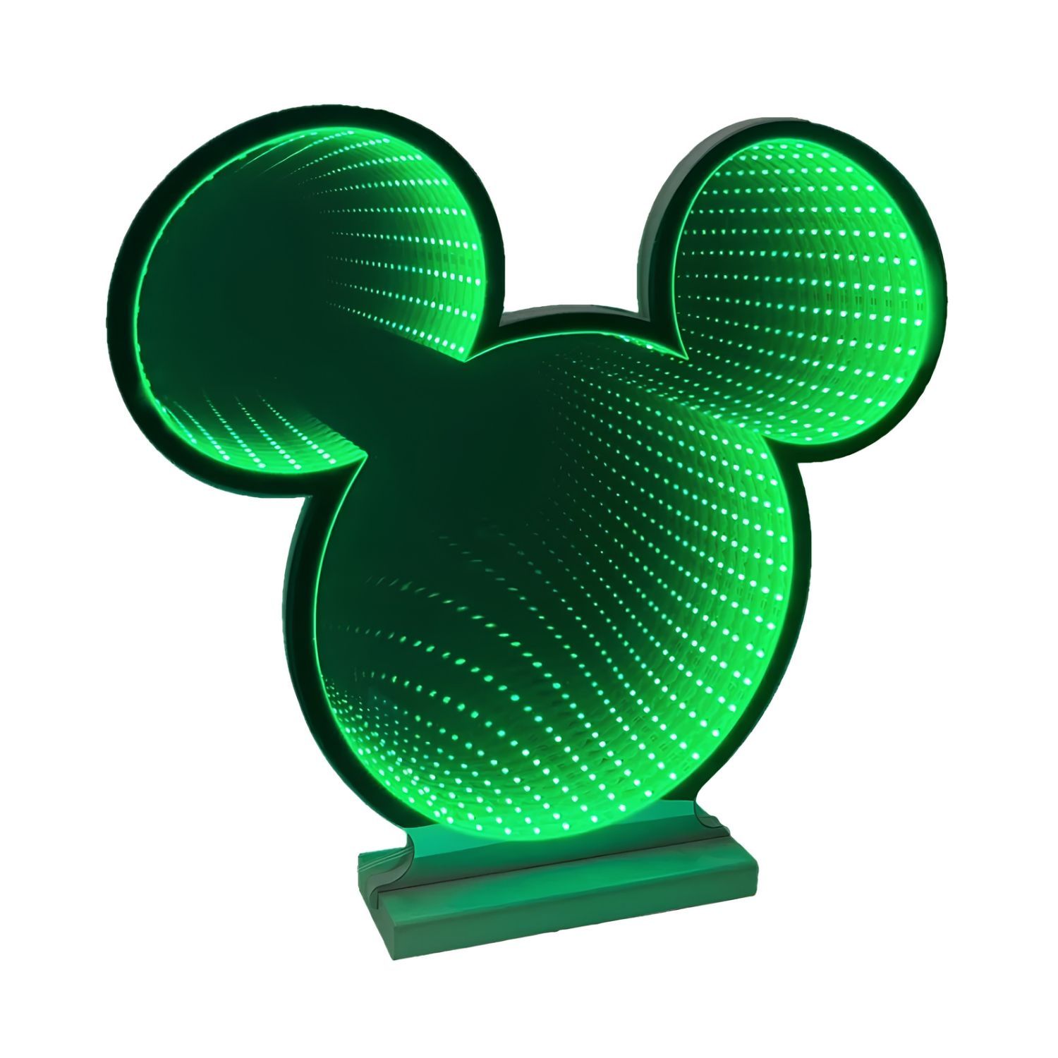 40cm Disney Mickey Mouse Ears Green LED Infinity Light 40cm Disney Mickey Mouse Ears Green LED Infinity Light