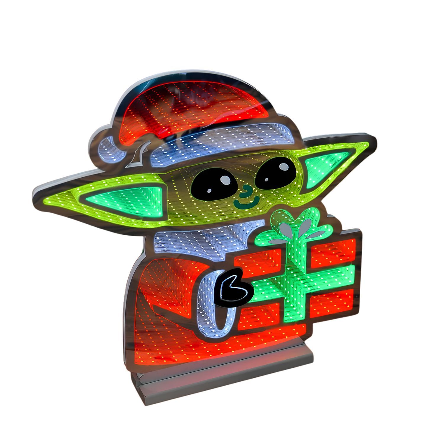 47cm Disney Star Wars Grogu LED Infinity Christmas Decoration