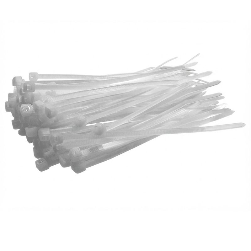 White Extra Long Heavy Duty Cable Ties 900 x 9mm Zip Ties Pack of 100