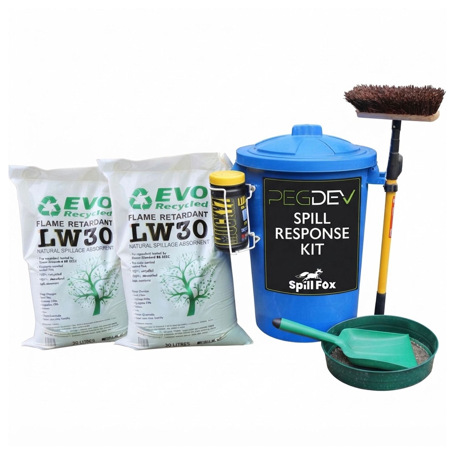 80 Litre Absorbent Fibre Dispensing and Recycling Station Spill Response Kit 80 Litre Absorbent Fibre Dispensing and Recycling Station Spill Response Kit