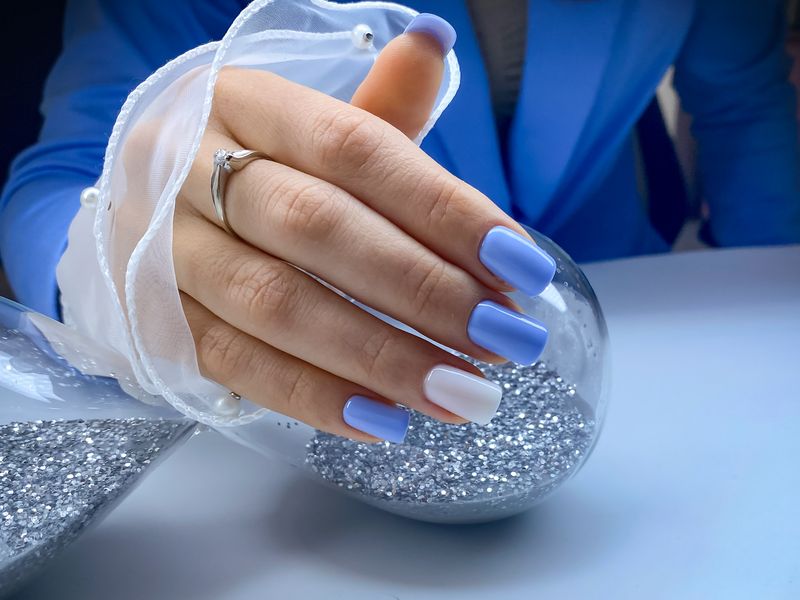 Naturnagelverlängerung Farbe