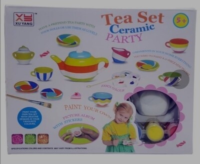 Ceramic DIY Painting Tea Set