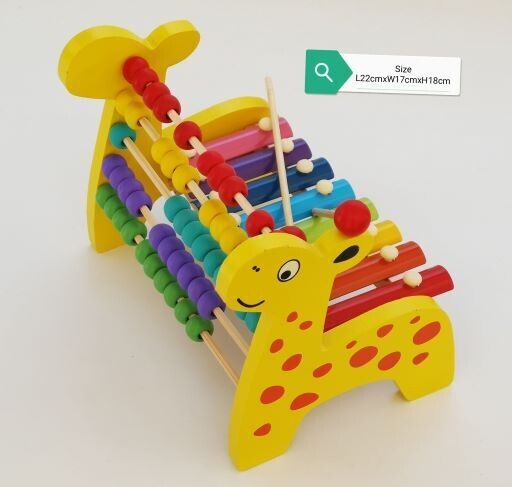 Giraffe Xylophone and Abacus