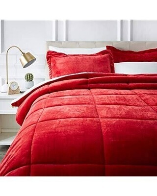 FLEECE COMFORTER SET