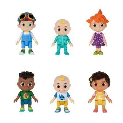 Cocomelon Figurines Family &amp; Friends 6 pack