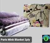 Paris Mink Blanket