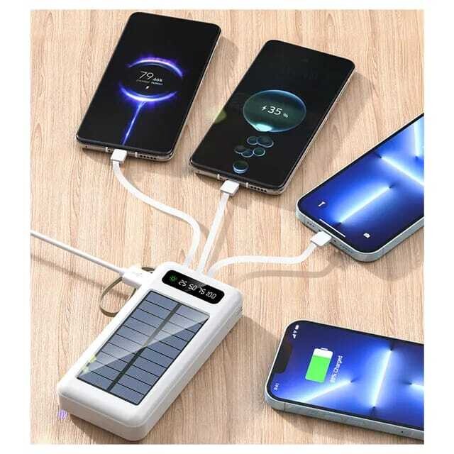 Power Bank With Cables
