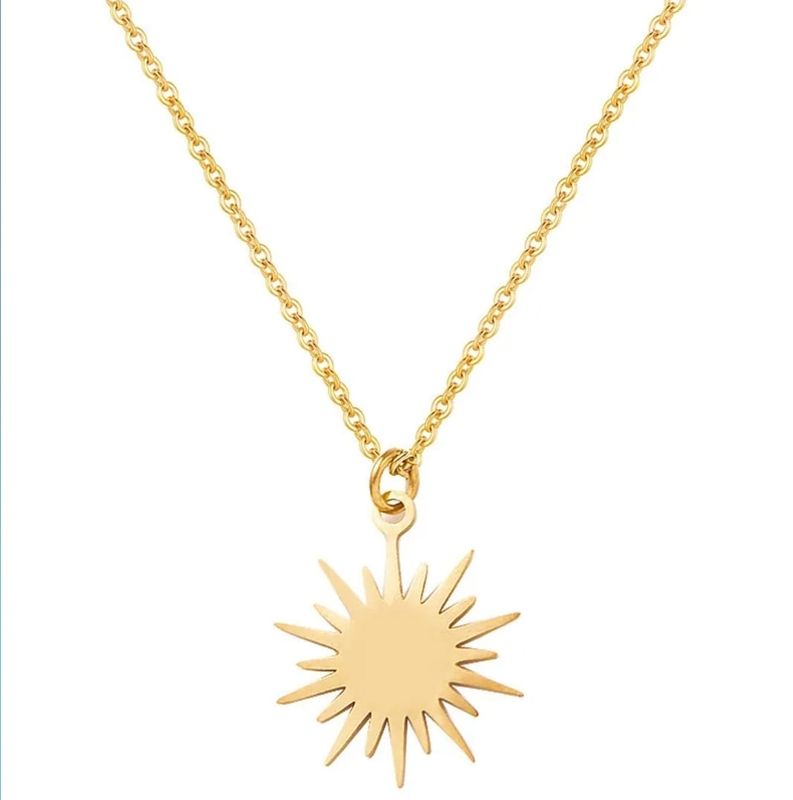 Colar Sol Geometrico
