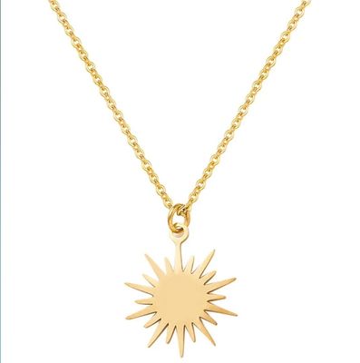 Colar Sol Geometrico