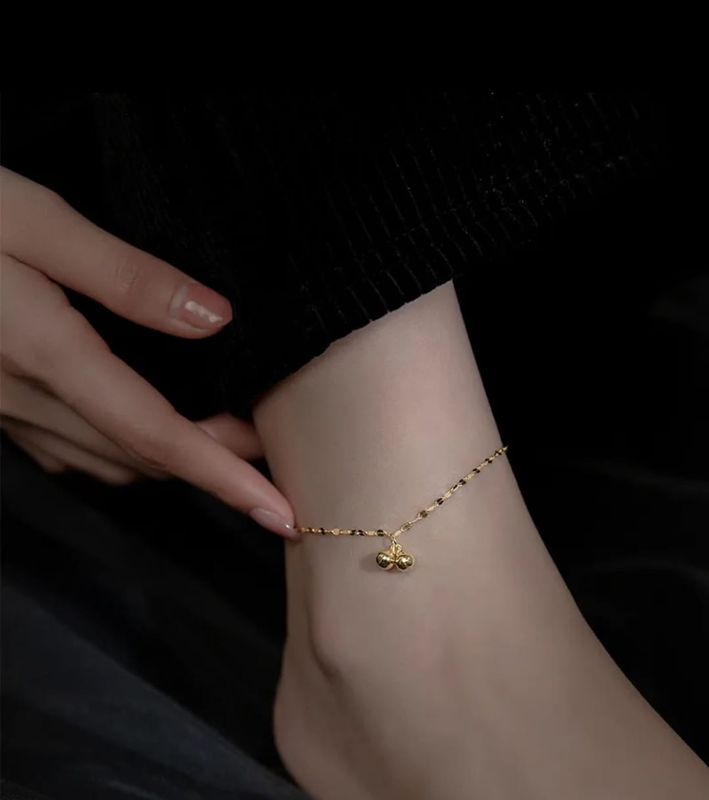 Pulseira de Pé Cerejas