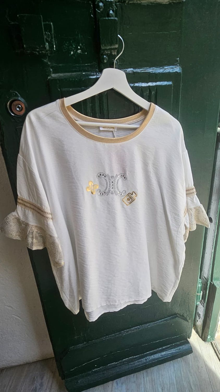 Camisola Branca Gold