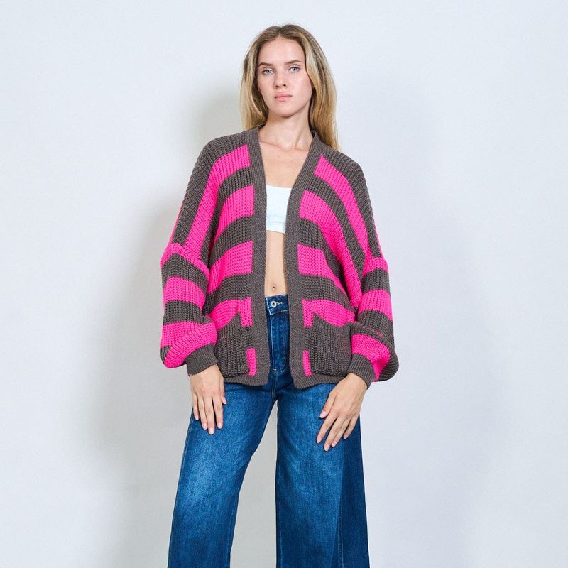 Striped Knit Sweater