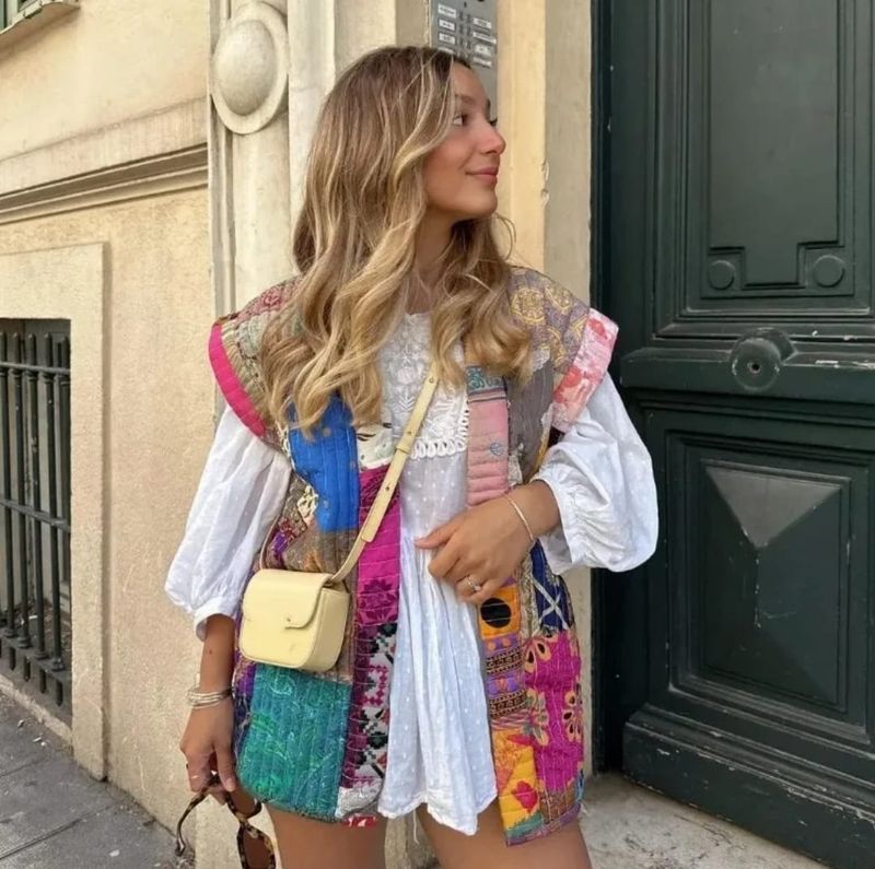 Colete Vintage Colour