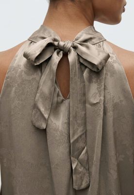 Satin Halter Top