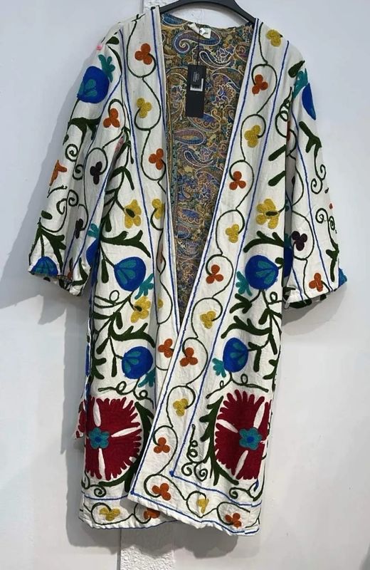 Embroidered cotton dress