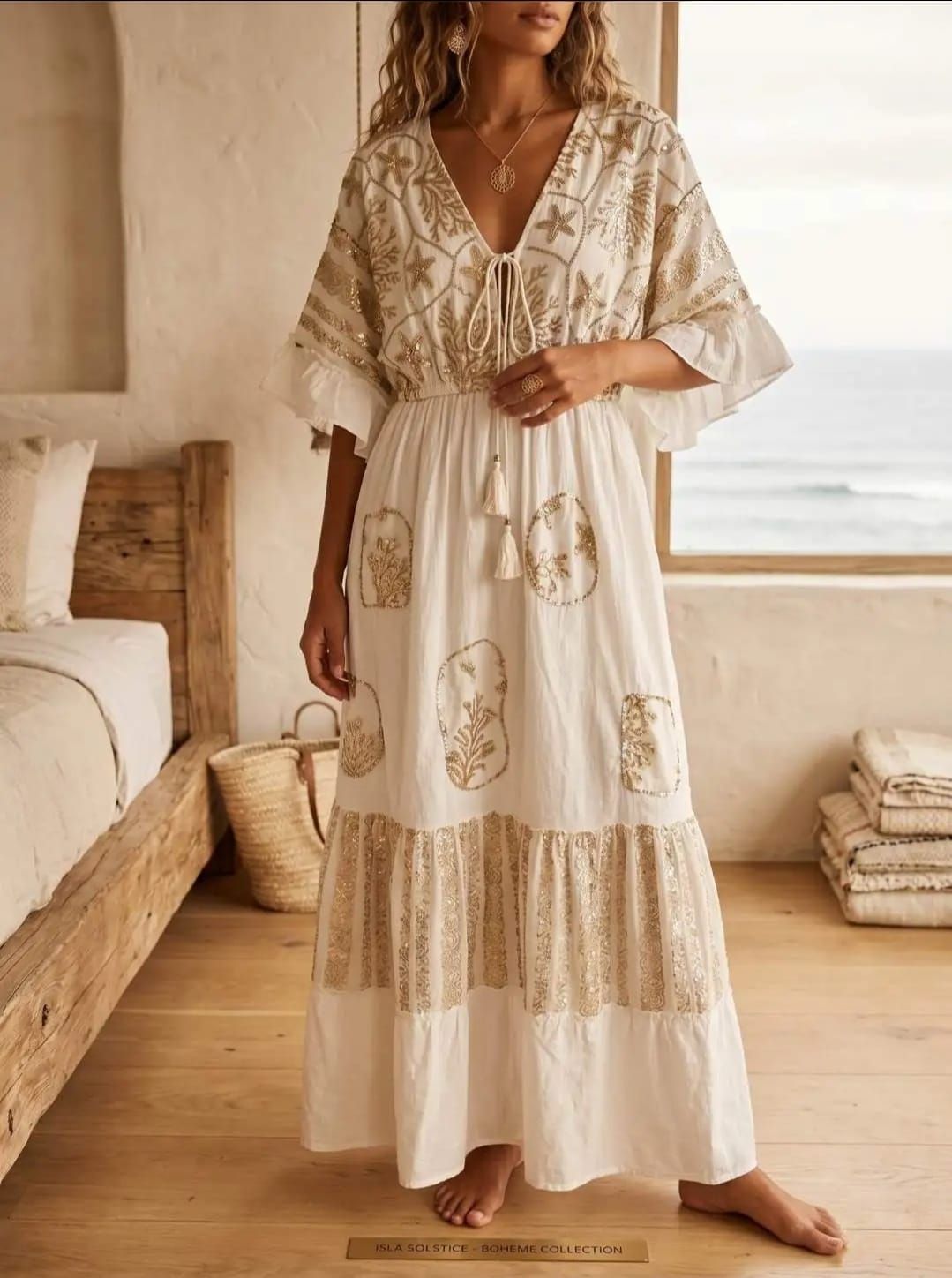 Embroidered Ethnic Dress