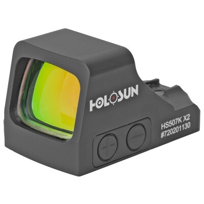 Holosun 507K-X2 Green Dot 32 MOA Ring & 2 MOA Dot RMSC