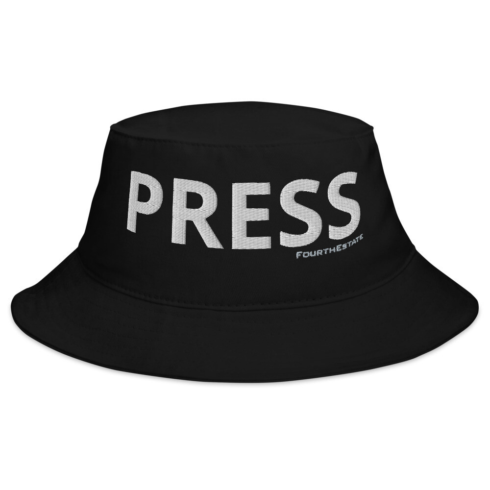 'PRESS' Bucket Hat