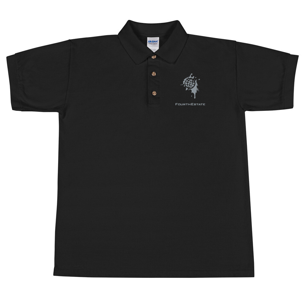 Fourth Estate® Embroidered Polo Shirt