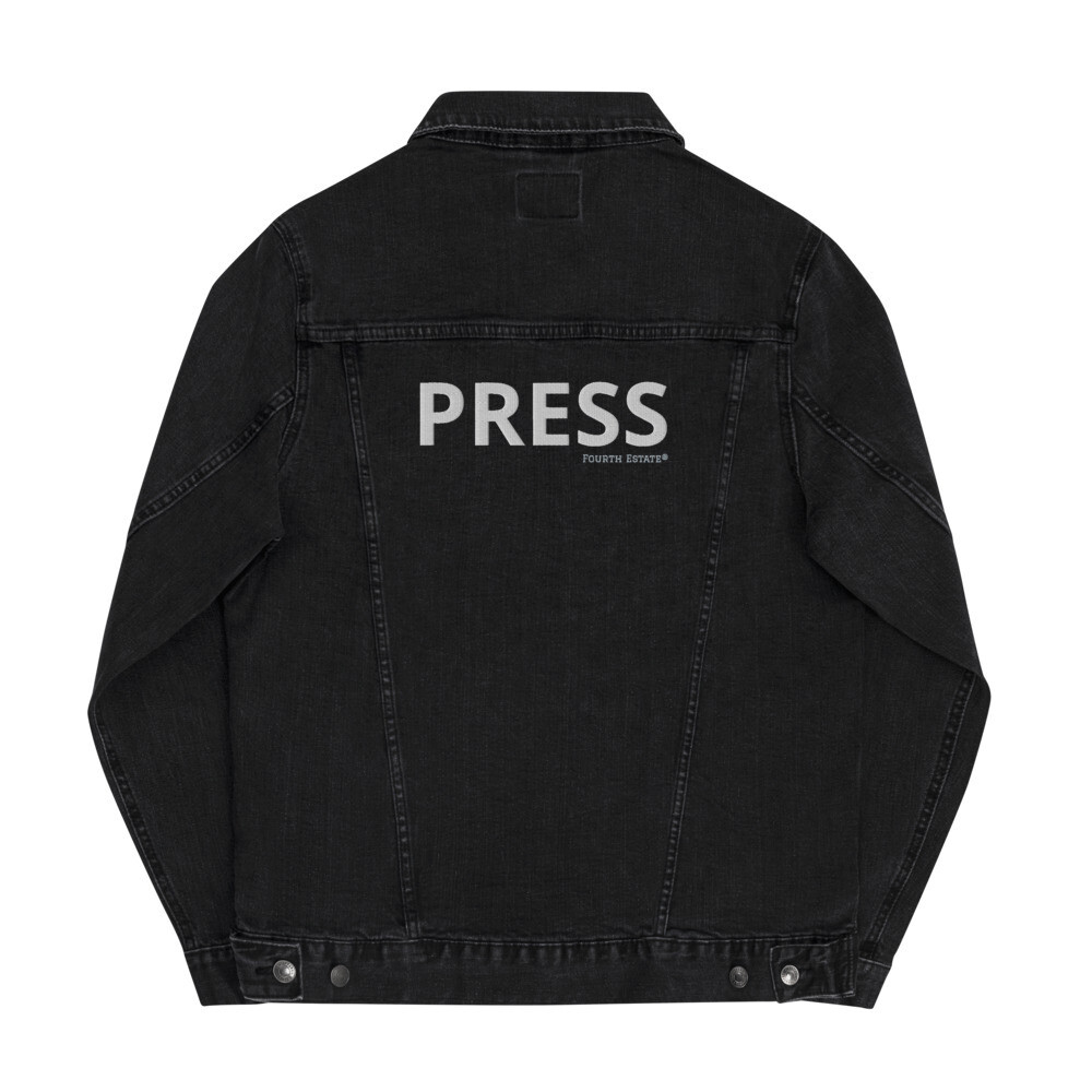 'PRESS' unisex denim jacket