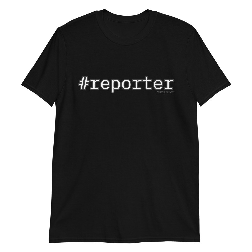 #reporter Short-Sleeve Unisex T-Shirt
