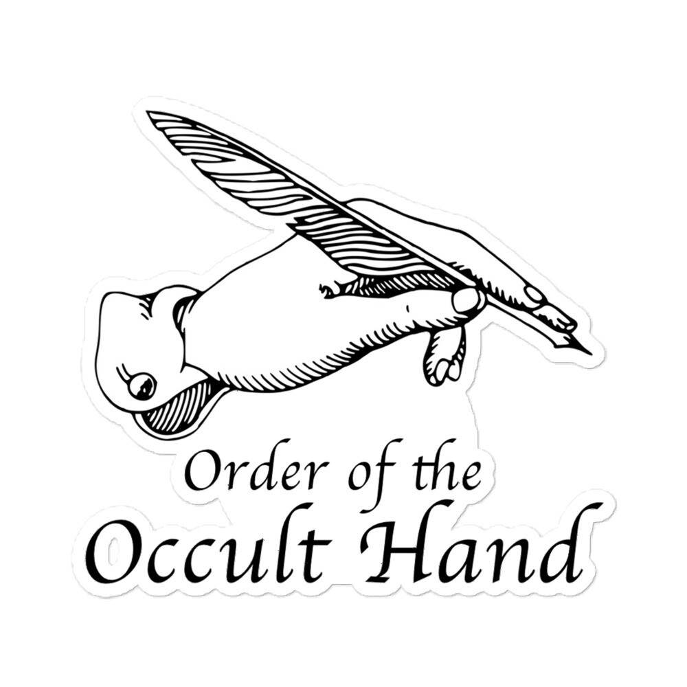 Order of the Occult Hand Sticker