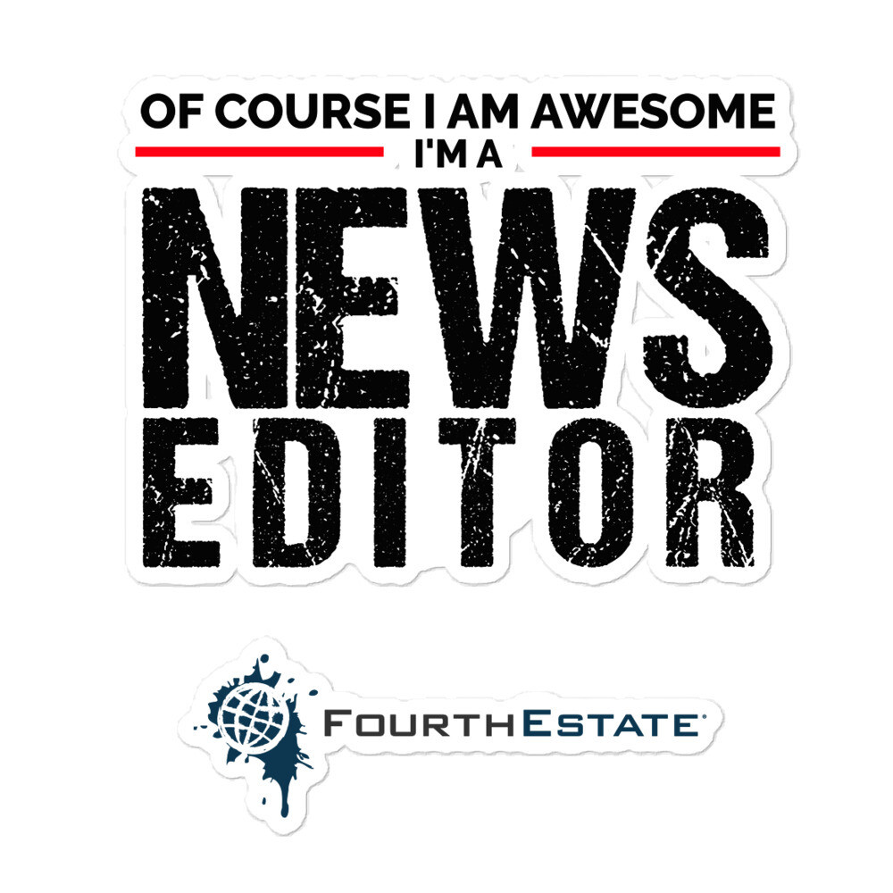 I'm a Awesome Editor Sticker