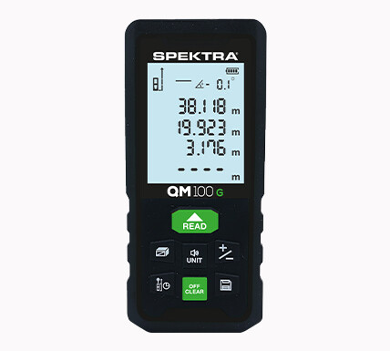 Spektra misuratore laser QM 100 G