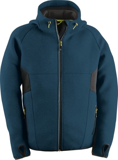 Kapriol - Tech Hoodie Felpa con cappuccio colore Blu