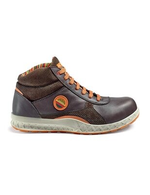 Dike - PRIMATO PREMIUM H ALTA S3 &quot;ESD&quot; cioccolato FIORE/VELOUR